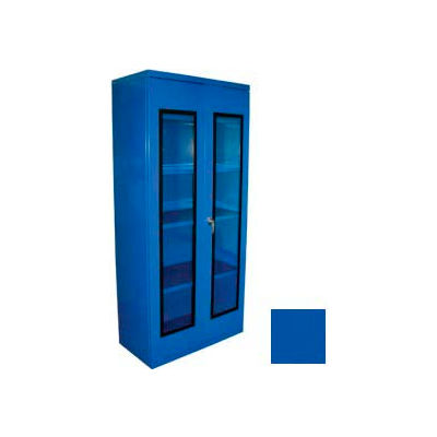 Equipto Additional Shelf for 36 x 24 Quick View Storage Cabinet - Textured Regal Blue