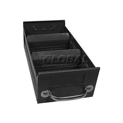 Equipto Metal Shelf Drawer 8540 - 5-5/8"w x 17"D x 3-1/8"H, Textured Evergreen