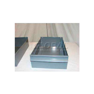 Equipto Individual Metal Shelf Drawer, 8-3/8"W x 11"D x 3-1/8"H, Textured Evergreen