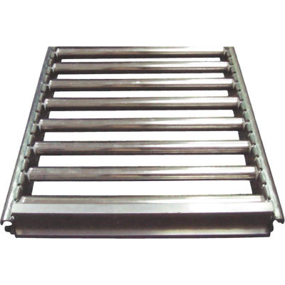 Track Span - 15"W x 36"D Section Flow Rack Span - Mirror Silver