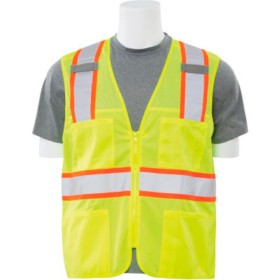 Aware Wear® Non-ANSI Vest, 61324 - Lime, Size 3XL