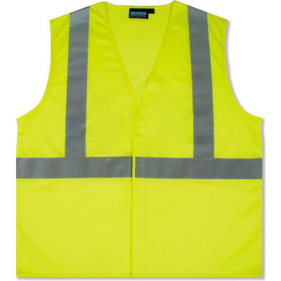 Aware Wear® ANSI Class 2 Economy Mesh Vest, 61429 - Lime, Size 3XL