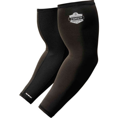 Ergodyne® Chill-Its® 6690, Cooling Arm Sleeves, Black, M, 12383