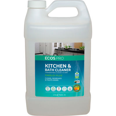 ECOS® Pro Kitchen Cleaner , Parsley, Gallon Bottle, 4 Bottles - PL9746/04