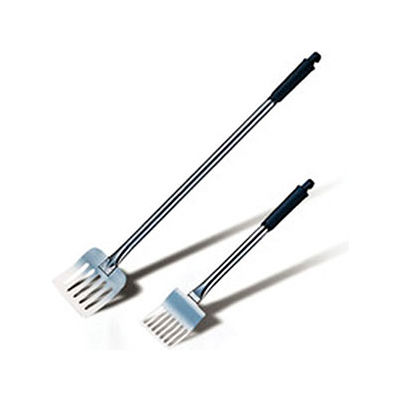 Saint Romain 1706 - Perforated Cooking Spatula, Stainless Steel, 31-1/2"L