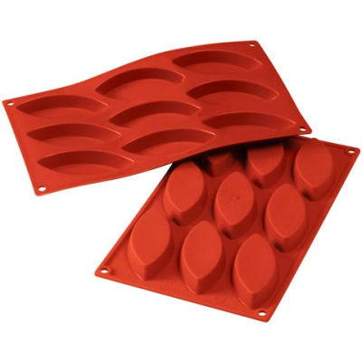 Eurodib/ Silikomart - Siliconflex Silicone Mold - Boat 9 Portions