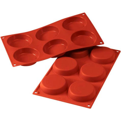 Eurodib/ Silikomart - Siliconflex Silicone Mold - Flan Mold 3.14'' Dia.