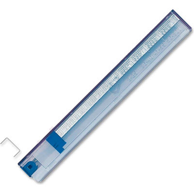 Esselte® Rapid Stapler Cartridge, 25 Sheets, 1/4" Length, 210 Per Cartridge, Blue, 5/Pack