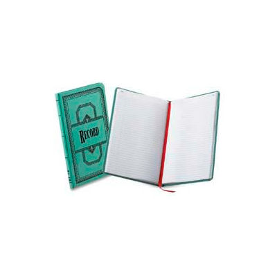 Boorum & Pease® Account Book, Record Ruled, 12-1/8" x 7-1/2", Blue Cover, 300 Sheets/Pad