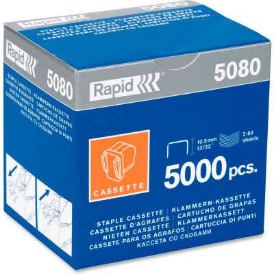 Esselte® Rapid Staple Cartridge Refill, For Used with Rapid 5080e Electric Stapler, 5000/Box