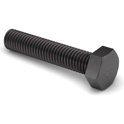 1/4-20 x 6" Hex Tap Bolt - Grade 5 - Steel - Zinc Clear Trivalent - Full Thread - UNC - Pkg of 5