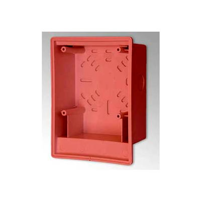 Edwards Signaling, 2459-SMB-R, Surface Box, Red, Indoor