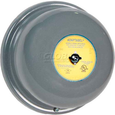 Edwards Signaling 340-6n5 6 Inch Vibrating Bell 120v AC for sale online 
