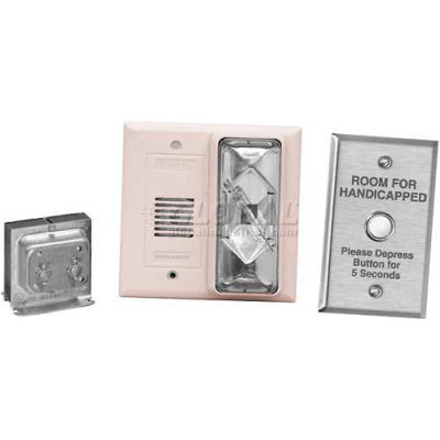 Edwards Signaling 7005-G5 Hotel Room Annunciator Kit, White