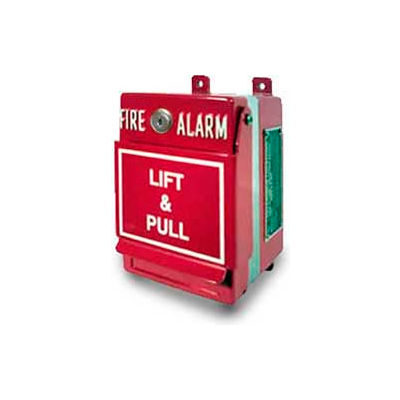 Edwards Signaling, MPSR2-S45W-GE, Double-Action, Spst, Cat 45 Key Reset, Weatherproof