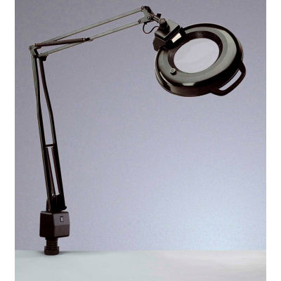 Electrix 7122 5-Diopter Lens Fluorescent Magnifier W/Clamp-On, 45" Reach, 120V, 22W