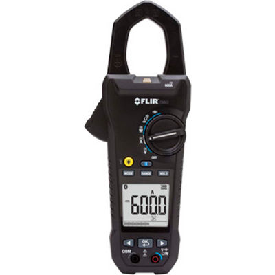 Flir CM83-NIST RMS Clamp Meter & IR Thermometer, Black NIST Certified