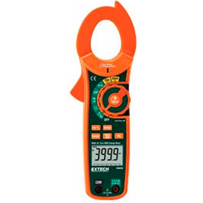 Extech MA620-NIST True RMS AC Clamp Meter & NCV, Orange/Green NIST Certified