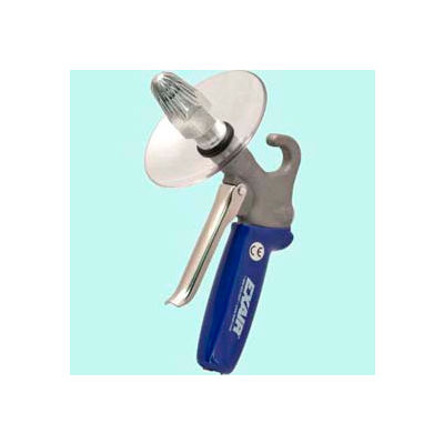Exair 1260-CS, Soft Grip Safety Air Gun W/1106 Super Air Nozzle and Chip Shield, Zinc