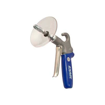 Exair 1299-CS, Soft Grip Safety Air Gun W/Mini Super Air Nozzle and Chip Shield, Zinc