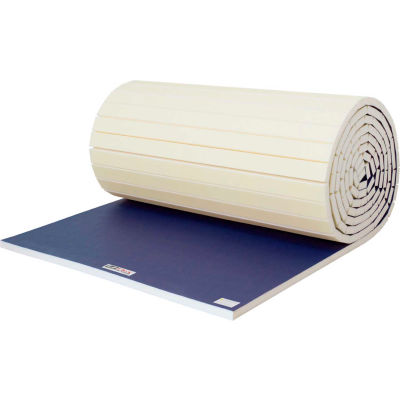 EZ Flex Sport Mats Wrestling Mat 2" Thick 6' x 40' Single Roll Navy