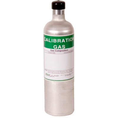 Norlab Hydrogen Sulfide Gas Cylinder-1053, 10 ppm H2S, 300 ppm CO, 1.5% CH4, 15% O2, 29L (F)