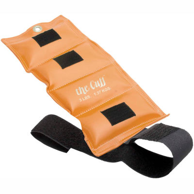 Cuff® Original Wrist and Ankle Weight, 3 lb., Gold