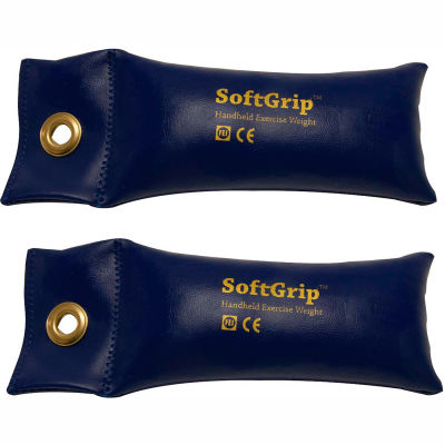 CanDo® SoftGrip® Hand Weight, 2.5 lb., Blue, 1 Pair