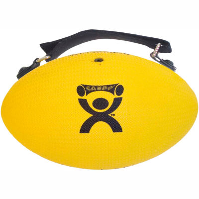 CanDo® Handy Grip Weighted Ball, 2 lb., Yellow