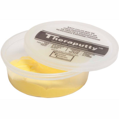 TheraPutty® Standard Exercise Putty, Yellow, X-Soft, 4 Ounce