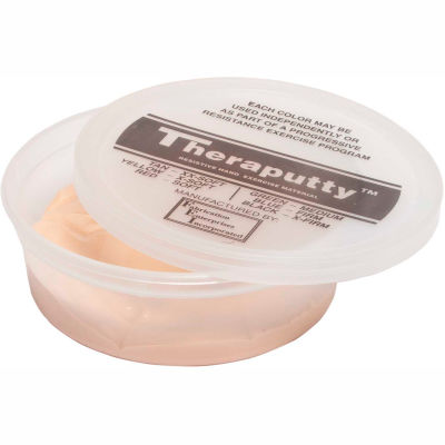 TheraPutty® Standard Exercise Putty, Tan, XX-Soft, 4 Ounce