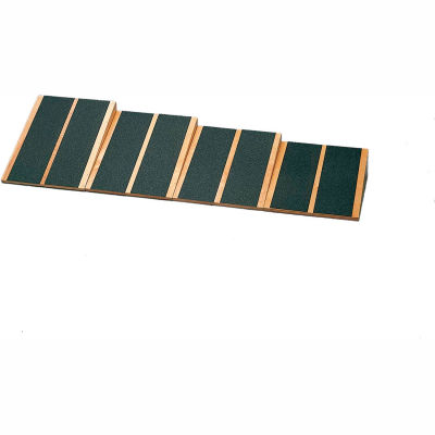 Wooden Fixed Level Incline Board, 16-1/4" x 15" Surface, Set of 4 Boards