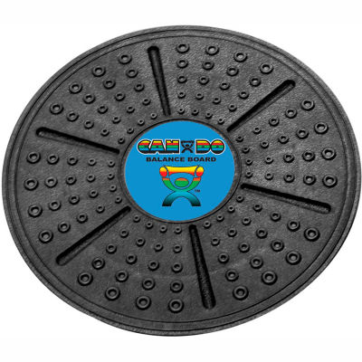 CanDo® Economy Balance Board, 14" x 14" x 2", Black