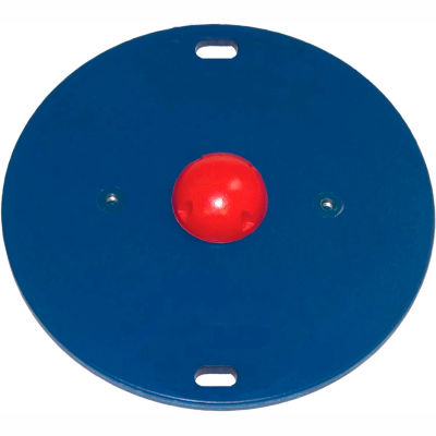 CanDo® 16" Circular Wobble/Rocker Board, 1.5"H, Red