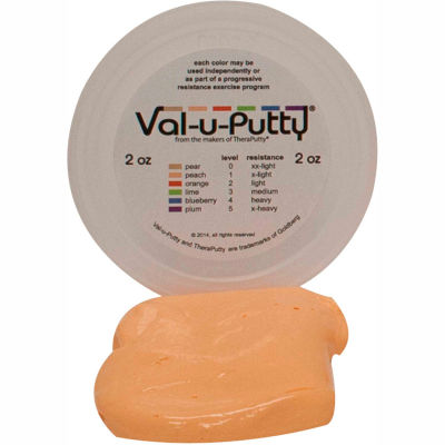 Val-u-Putty™ Exercise Putty, Peach, X-Soft, 2 Ounce