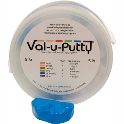 Val-u-Putty™ Exercise Putty, Blueberry, Firm, 5 Pound