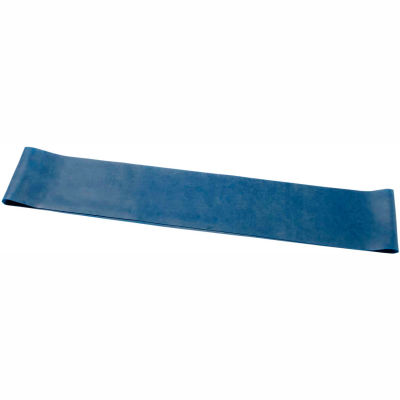 CanDo® Exercise Band Loop, 15" Long, Blue, 10/PK