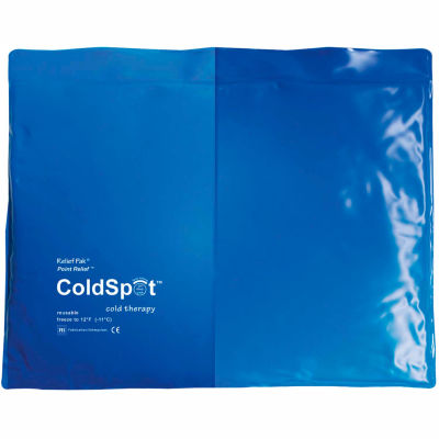 Relief Pak® ColdSpot Reusable Blue Vinyl Cold Pack, Standard 11" x 14"