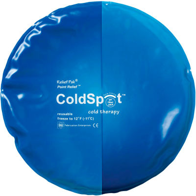 Relief Pak® ColdSpot Reusable Blue Vinyl Cold Pack, Circular 10" Diameter