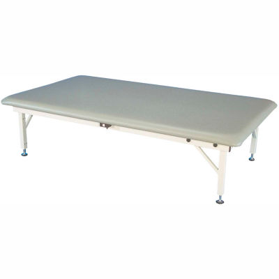 Electric Bariatric Hi-Low Steel Mat Platform Table, 900 lb Capacity, 84"L x 48"W x 20" - 30"H