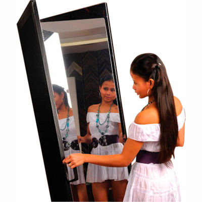 Ultra-Safe Glassless Mirror, Free-Standing, 2-Panel, 24"W x 72"H Panels
