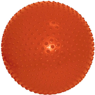 CanDo® Inflatable Exercise Sensi-Ball, Orange, 22" (55 cm)