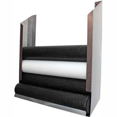 CanDo® Foam Roller Wall-Mount Storage Rack - 36"L x 10"W x 40"H