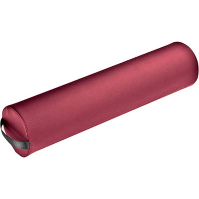 FEI Jumbo Full-Round Bolster, 8.5"L x 25.6" Dia, Burgundy