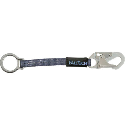 FallTech® 8366 18" D-ring Extender, Web with Snap Hook and D-ring