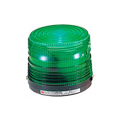Federal Signal 141ST-120G Strobe light, 120VAC, Green