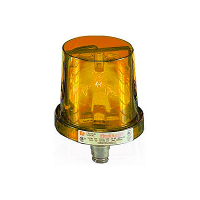 Federal Signal 225-120A Rotating Light, 120VAC, Amber