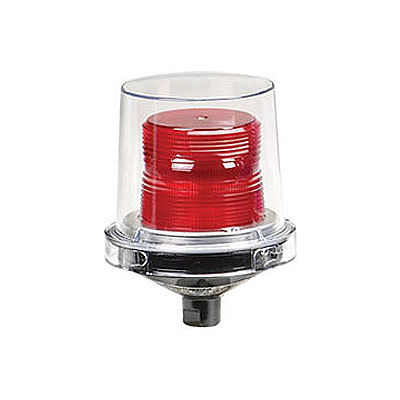 Federal Signal 225XL-024R Flashing LED light, hazardous location, 24VAC/DC, Red