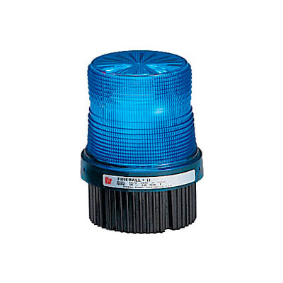 Federal Signal FB2PST-012-024B Strobe, 12-24VDC, pipe/surface mount, Blue