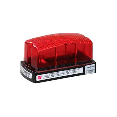 Federal Signal LP1-120R Strobe, 120VAC, Red